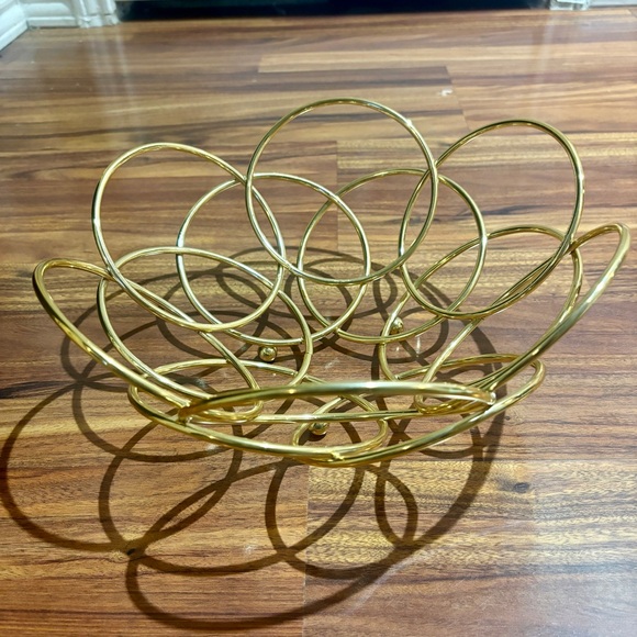 Gold Metal Bowl - Picture 2 of 3